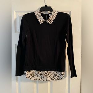 🎉🎉3 for $25 J Crew sweater with attached shirt